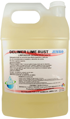 Delimer Lime Rust Desincrustante