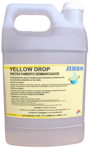 Yellow Drop Pretratamiento Desmanchador
